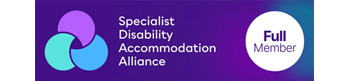 The Specialist Disability Accommodation alliance logo - three intersecting circles.