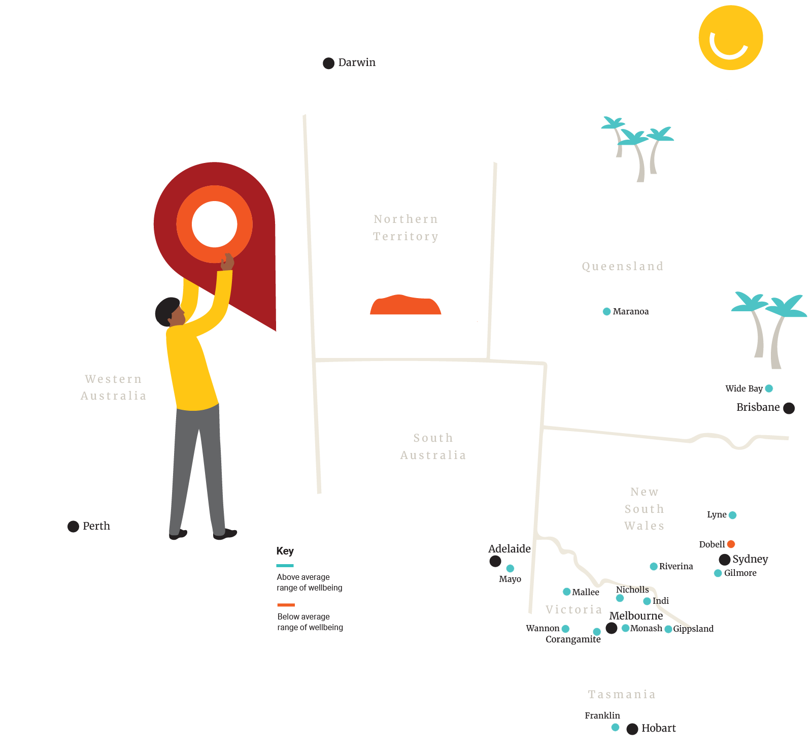 AUWI20 map Australia