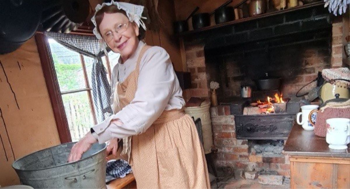 Maggie Ashton volunteering at Sovereign Hill